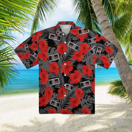 Gamepad Retro Hawaiian Shirt