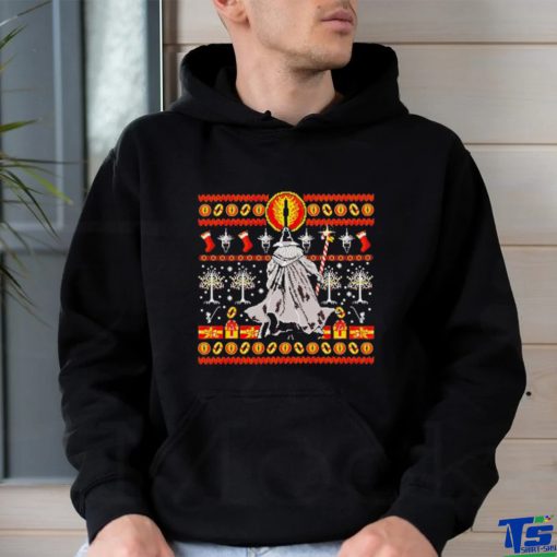 Gandalf The Hobbit and The Lord of the Rings Christmas shirt