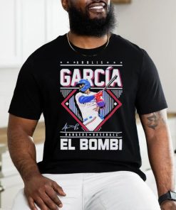 Garcia Rangers Baseball El Bombi T Shirt, hoodie, sweater, long sleeve and tank top Garcia Rangers Baseball El Bombi T Shirt