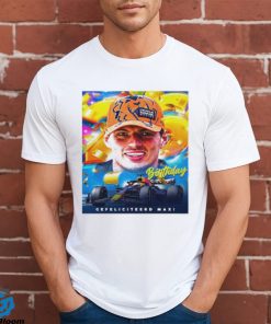 Gefeliciteerd Max Verstappen 26th Birthday The Most Consistent Driver At Present Unisex T shirt