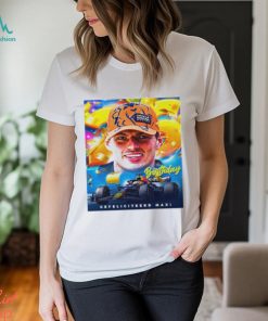 Gefeliciteerd Max Verstappen 26th Birthday The Most Consistent Driver At Present Unisex T shirt