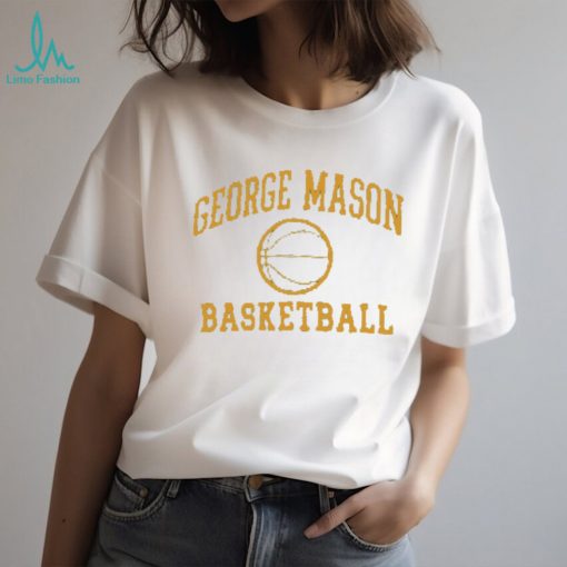 George Mason Patriots Champion Icon Logo Basketball Eco Powerblend Pullover Sweatshirt