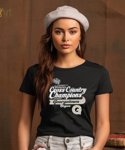 Georgetown Hoyas Blue 84 2023 Big East Women's Cross Country Champions T Shirt