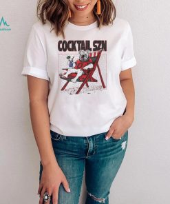 Georgia Bulldogs Cocktail SZN Football T Shirt