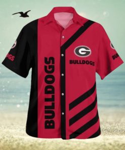 Georgia Bulldogs Colorful 3D Hawaiian Shirt Best For Fans Beach Gift For Men And Women