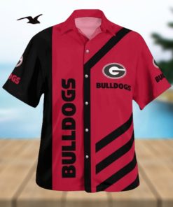 Georgia Bulldogs Colorful 3D Hawaiian Shirt Best For Fans Beach Gift For Men And Women