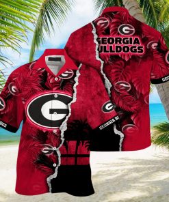 Georgia Bulldogs NCAA Hawaiian Shirt Custom July Aloha Shirt