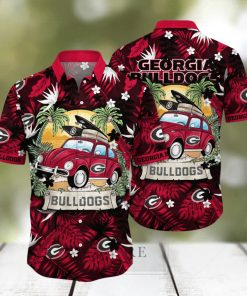 Georgia Bulldogs NCAA Hawaiian Shirt Sea Breezetime Aloha Shirt