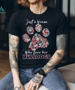 Georgia Bulldogs Paw Just a Woman who love her Bulldogs shirt