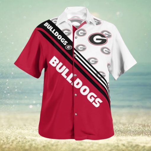 Georgia Bulldogs Standard Paradise Collar 3D Hawaiian Shirt Best For Fans Beach Gift For Men And Women