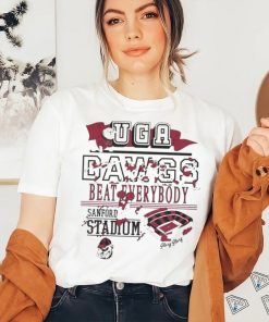 Georgia Bulldogs UGA Dawgs Beat Everybody Sanford Stadium Shirt