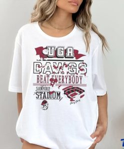 Georgia Bulldogs UGA Dawgs Beat Everybody Sanford Stadium Shirt