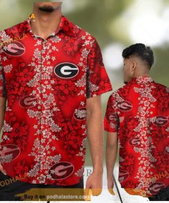 Georgia Bulldogs UGA Hawaiian Shirt