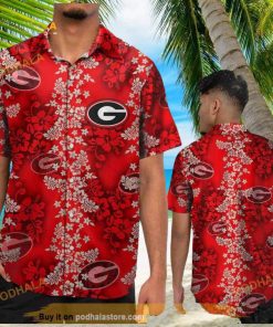 Georgia Bulldogs UGA Hawaiian Shirt