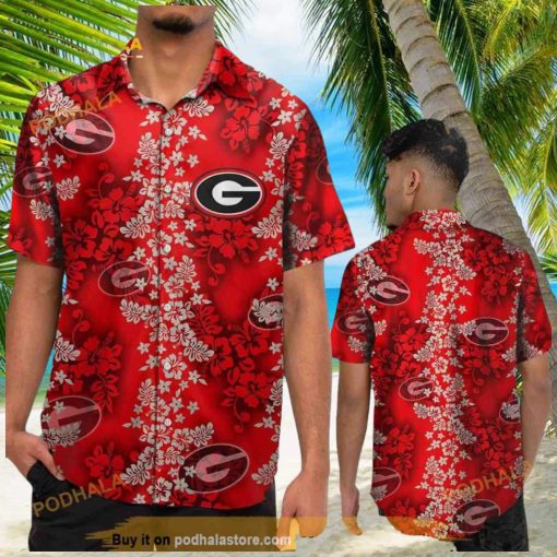 Georgia Bulldogs UGA Hawaiian Shirt