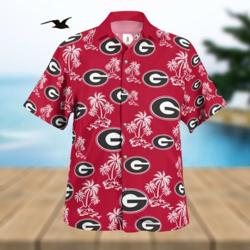 Georgia Bulldogs Unisex 3D Hawaiian Shirt Best For Fans Beach Gift For Men And Women