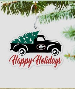 Georgia Truck Logo Ornament