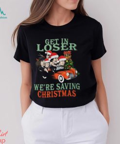 Get In Loser We’re Saving Christmas ACDC Unisex T Shirt