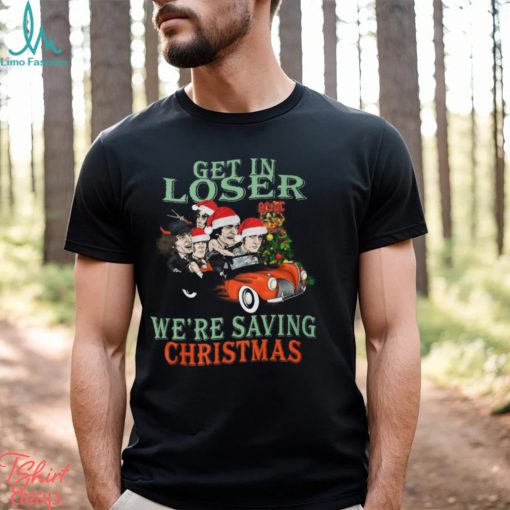 Get In Loser We’re Saving Christmas ACDC Unisex T Shirt