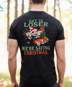 Get In Loser We’re Saving Christmas ACDC Unisex T Shirt, hoodie, sweater, long sleeve and tank top Get In Loser We’re Saving Christmas ACDC Unisex T Shirt