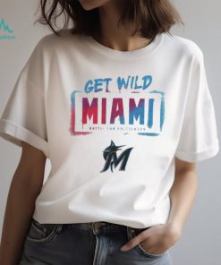 Get Wild Miami Baseball Battle For Postseason shirt