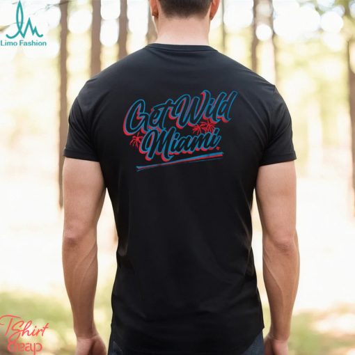 Get Wild Miami Baseball Shirt