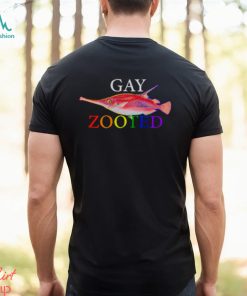Get it now gay zooted fish shirt