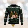 Modelo Beers Big Snowflake Pattern Ugly Christmas 3D Sweater For Men And Women