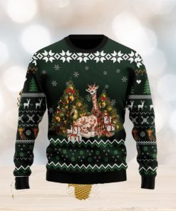 Giraffe Holiday Ugly Christmas Sweater Luxury Gifts For Loved Ones