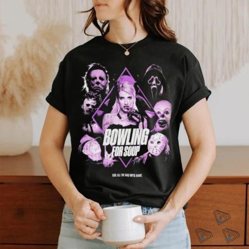 Girl all the bad Guys Haunt Halloween Exclusive shirt