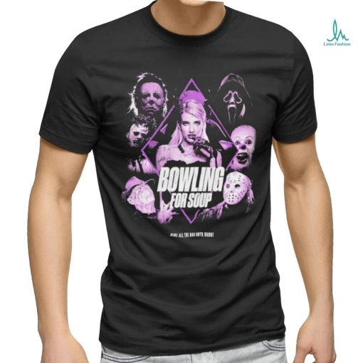 Girl all the bad Guys Haunt Halloween Exclusive shirt