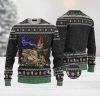 Grumpy Cow Dashing Through The Snow Farmer Ugly Christmas Sweater