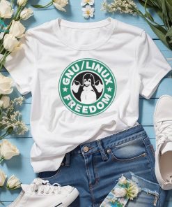 Gnu Linux Freedom Green shirt