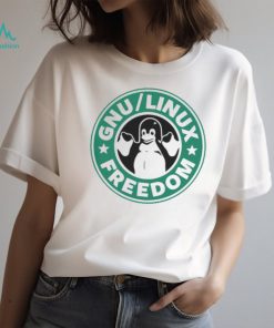 Gnu Linux Freedom Green shirt