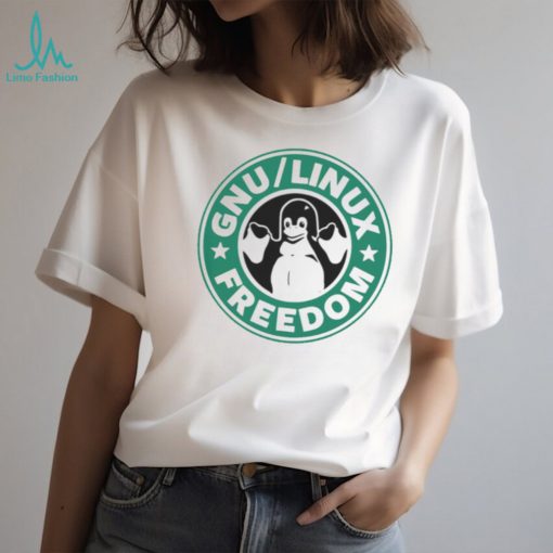 Gnu Linux Freedom Green shirt