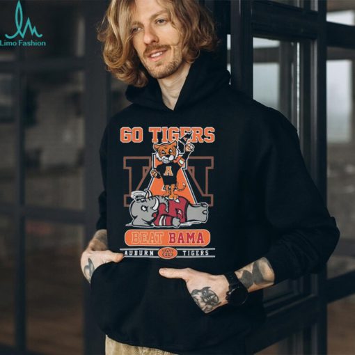 Go Auburn Tigers beat Alabama Crimson Tide mascots T shirt