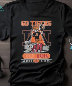 Go Auburn Tigers beat Alabama Crimson Tide mascots T shirt