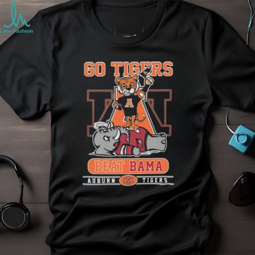 Go Auburn Tigers beat Alabama Crimson Tide mascots T shirt