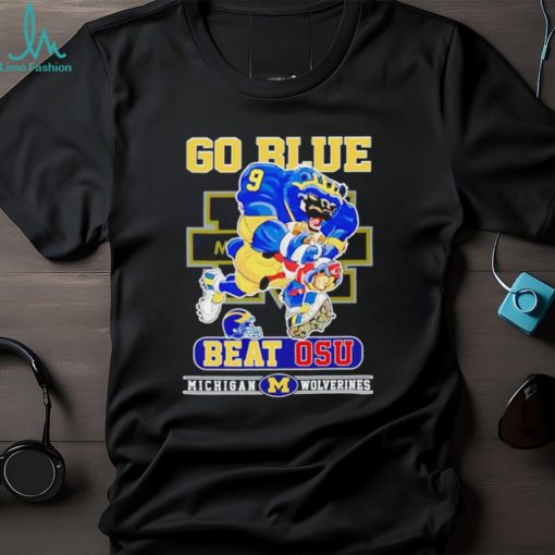 Go Blue beat OSU Michigan Wolverines shirt