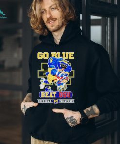 Go Blue beat OSU Michigan Wolverines shirt