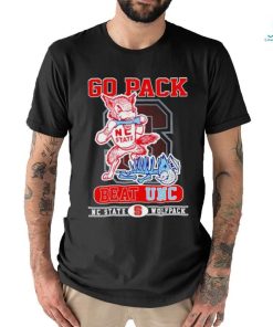 Go Pack beat UNC NC State Wolfpack shirt