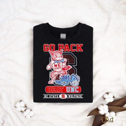 Go Pack beat UNC NC State Wolfpack shirt