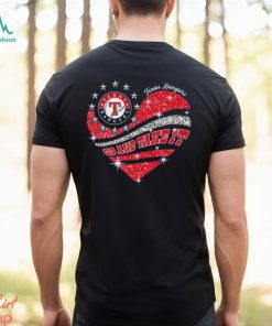 Unique Texas Rangers Tiny Heart Shape T-shirt - Jomagift