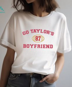 Go taylors boyfriend travis kelce 87 shirt