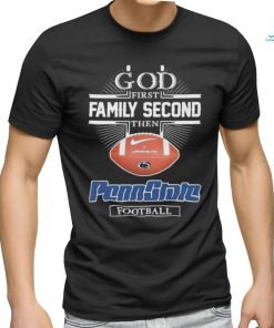 God First Family Second then Vapor Elite Penn State Football 2023 Shirt