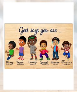 God says You are Horizontal Poster