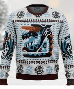 Gogmazios Monster Hunter Casual Ugly Christmas Sweater