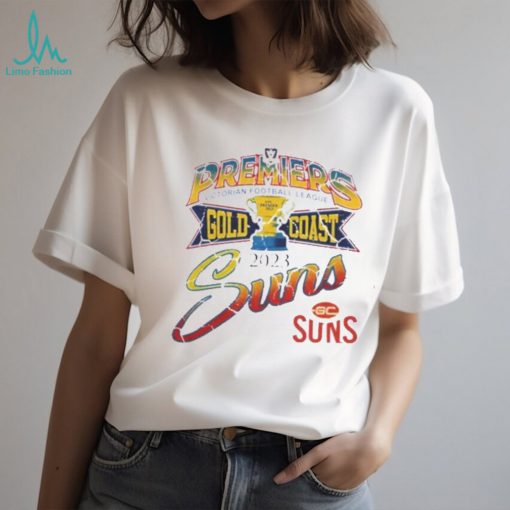 Gold Coast Suns 2023 Vfl Premiership T shirt