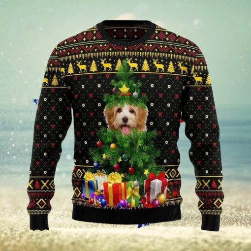 Goldendoodle Pine Ugly Christmas Sweater Special Gift For Men Women