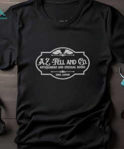 Goodomens A.z Fell And Co Antiquarian And Unusual Books T shirt